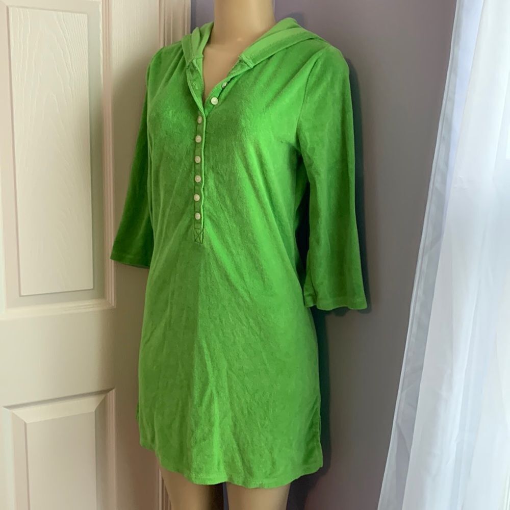 Charlotte Swimsuit Terry Cover-up Tunic Dress Swimwear M